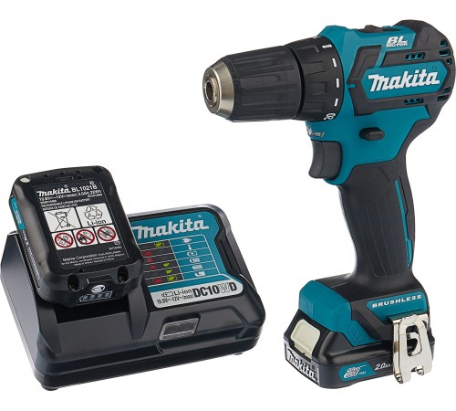 Дрель-шуруповерт Makita DF332DWAE аккум. патрон:быстрозажимной (кейс в комплекте) Дрель-шуруповерт Makita DF332DWAE аккум. патрон:быстрозажимной (кейс в комплекте)