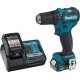 Дрель-шуруповерт Makita DF332DWAE аккум. патрон:быстрозажимной (кейс в комплекте)