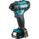 Дрель-шуруповерт Makita DF033DWAE аккум. патрон:шестигр.1/4" (кейс в комплекте)