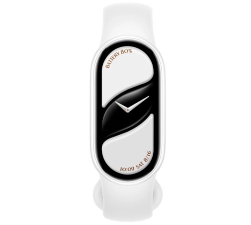 Фитнес-трекер Xiaomi Smart Band 10 TFT корп.:серебристый рем.:белый (BHR07PSGL)