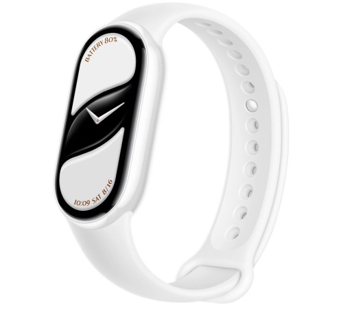 Фитнес-трекер Xiaomi Smart Band 10 TFT корп.:серебристый рем.:белый (BHR07PSGL)
