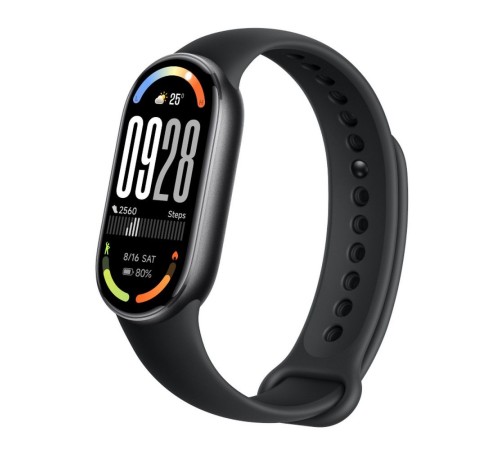 Фитнес-трекер Xiaomi Smart Band 10 TFT корп.:черный рем.:черный (BHR07PYGL)