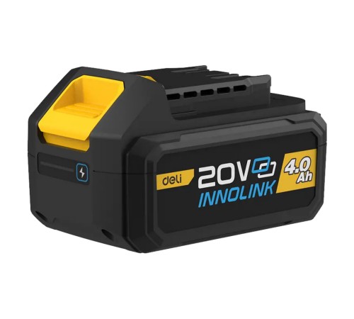 Аккумулятор Deli DL-DC20A4 (4А*ч, 20В, Li-ion) Аккумулятор Deli DL-DC20A4 (4А*ч, 20В, Li-ion)