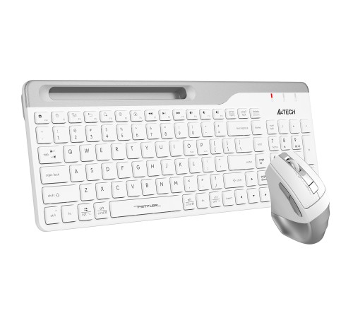 Клавиатура + мышь A4Tech Fstyler FB2535C клав:белый/серый мышь:белый/серый USB беспроводная Bluetooth/Радио slim Клавиатура + мышь A4Tech Fstyler FB2535C клав:белый/серый мышь:белый/серый USB беспроводная Bluetooth/Радио slim