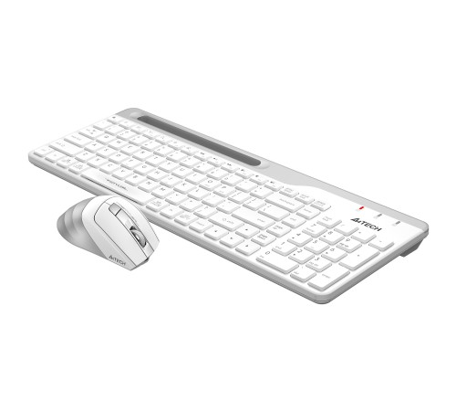 Клавиатура + мышь A4Tech Fstyler FB2535C клав:белый/серый мышь:белый/серый USB беспроводная Bluetooth/Радио slim Клавиатура + мышь A4Tech Fstyler FB2535C клав:белый/серый мышь:белый/серый USB беспроводная Bluetooth/Радио slim