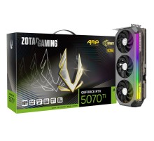 Видеокарта Zotac RTX5070Ti AMP EXTREME INFINITY ULTRA 16GB GDDR7 256bit 3xDP HDMI 3FAN PREMIUM PACK