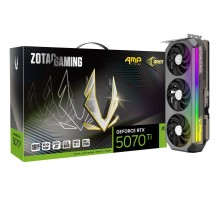 Видеокарта Zotac RTX5070Ti AMP EXTREME INFINITY 16GB GDDR7 256it 3xDP HDMI 3FAN PREMIUM PACK