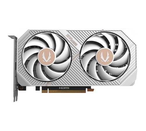 Видеокарта Zotac RTX5060 TWIN EDGE OC WHITE ED 8GB GDDR7 128bit 3xDP HDMI 2FAN MEDIUM PACK Видеокарта Zotac RTX5060 TWIN EDGE OC WHITE ED 8GB GDDR7 128bit 3xDP HDMI 2FAN MEDIUM PACK