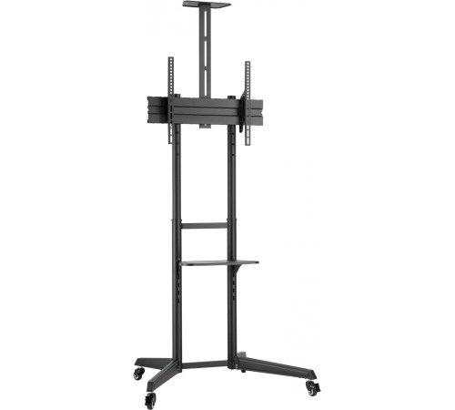 Подставка для телевизора Ultramounts UM 268 черный 37"-75" макс.50кг напольный мобильный