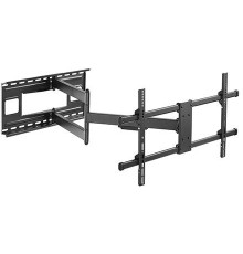 Кронштейн для телевизора Ultramounts UM 915 черный 37"-75" макс.50кг настенный поворот и наклон