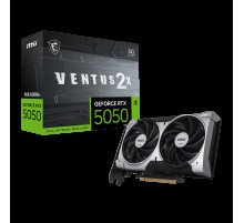 Видеокарта MSI RTX5050 VENTUS 2X OC 8GB GDDR6 128bit 3xDP HDMI 2FAN RTL