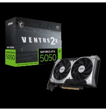 Видеокарта MSI RTX5050 VENTUS 2X OC 8GB GDDR6 128bit 3xDP HDMI 2FAN RTL
