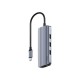 Концентратор CUDY 6-IN-1 USB-C Hub with GbE & 4K@60Hz HDMI