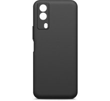 Чехол (клип-кейс) BoraSCO для Vivo Y53S Silicone Case черный (40725)