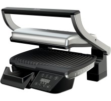 Электрогриль Tefal Optigrill GC740B30 2000Вт черный/серебристый
