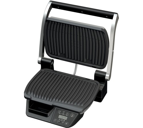 Электрогриль Tefal Optigrill GC740B30 2000Вт черный/серебристый Электрогриль Tefal Optigrill GC740B30 2000Вт черный/серебристый