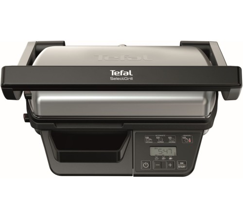 Электрогриль Tefal Optigrill GC740B30 2000Вт черный/серебристый Электрогриль Tefal Optigrill GC740B30 2000Вт черный/серебристый