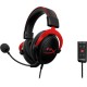 Наушники с микрофоном HyperX Cloud II черный/красный 1м мониторные оголовье (4P5M0AA)