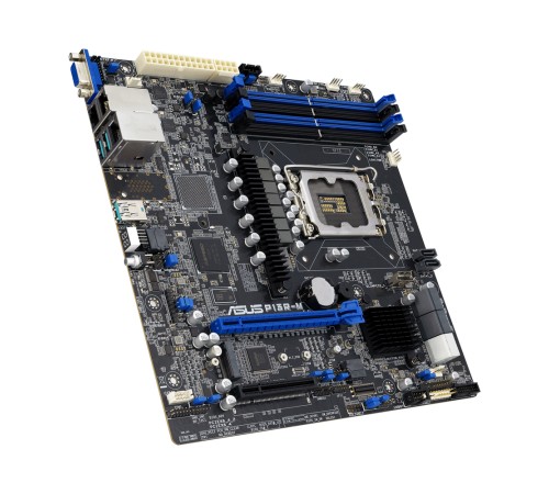Материнская плата ASUS P13R-M LGA1700 mATX 4xDDR5 PCIEx16 PCIEx8 M.2 VGA 2хGLAN