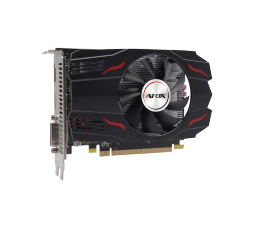 Видеокарта Afox RX550 4GB GDDR5 128bit DVI DP HDMI 1FAN RTL