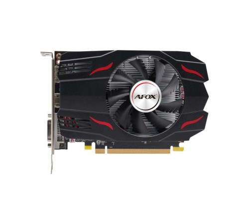 Видеокарта Afox RX550 4GB GDDR5 128bit DVI DP HDMI 1FAN RTL