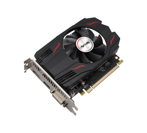 Видеокарта Afox RX550 4GB GDDR5 128bit DVI DP HDMI 1FAN RTL