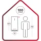 Водонагреватель Ariston Velis Lux Inox PW ABSE WIFI 100 2.5кВт 100л электрический настенный/серый