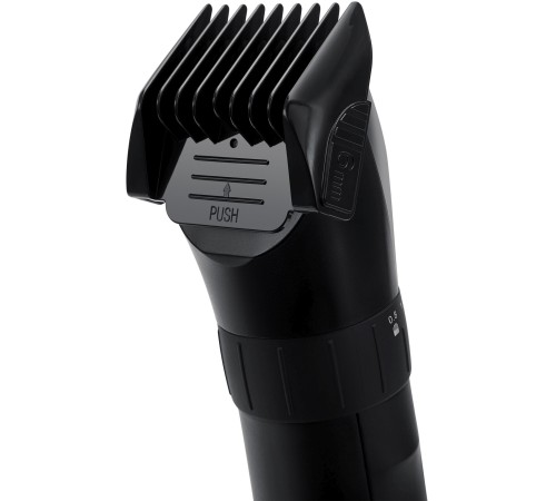 Машинка для стрижки Polaris PHC 3017RC Argan Therapy Pro черный/серебристый (насадок в компл:5шт)