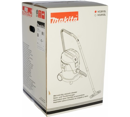 Строительный пылесос Makita VC2012L 1000Вт (уборка: сухая/влажная) зеленый Строительный пылесос Makita VC2012L 1000Вт (уборка: сухая/влажная) зеленый