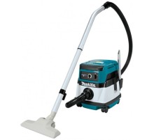 Строительный пылесос Makita DVC150LZ (уборка: сухая/влажная) белый