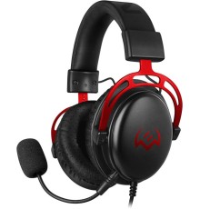 Наушники с микрофоном Sven AP-G1000MV черный/красный мониторные оголовье (SV-020361)