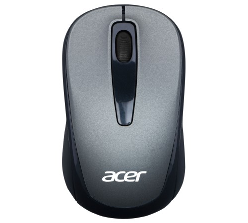 Мышь Acer OMR134 серый оптическая (1000dpi) беспроводная USB для ноутбука (3but)