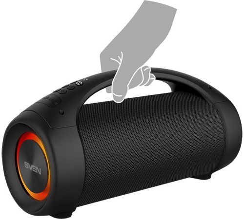Колонка порт. Sven АС PS-370 черный 40W 2.0 BT (SV-020408)