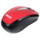 Мышь Acer OMR136 красный оптическая (1000dpi) беспроводная USB для ноутбука (3but)