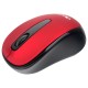 Мышь Acer OMR136 красный оптическая (1000dpi) беспроводная USB для ноутбука (3but)