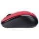 Мышь Acer OMR136 красный оптическая (1000dpi) беспроводная USB для ноутбука (3but)