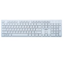 Клавиатура Acer OKW123 белый USB