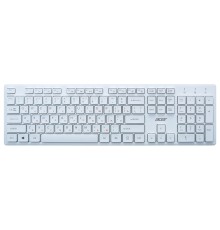 Клавиатура Acer OKW123 белый USB