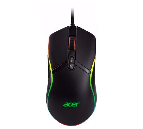 Мышь Acer OMW144 черный оптическая (3200dpi) USB (7but)