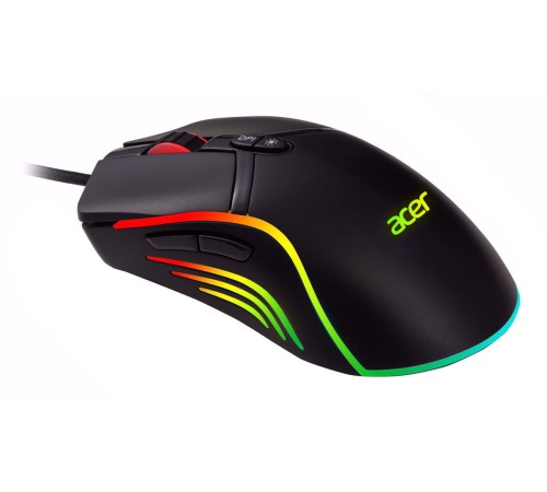 Мышь Acer OMW144 черный оптическая (3200dpi) USB (7but)