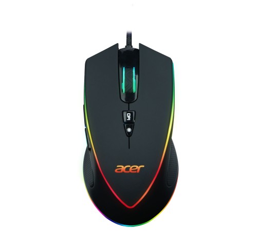 Мышь Acer OMW131 черный оптическая (6000dpi) USB (7but)