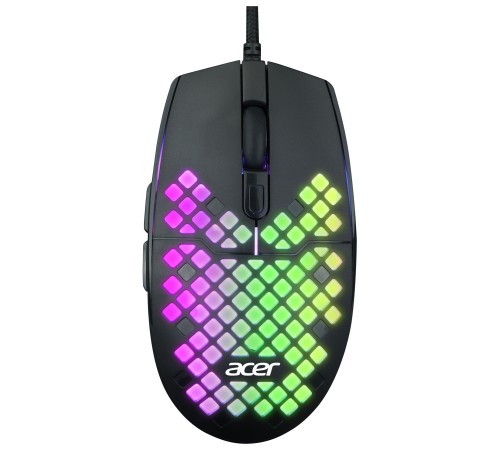 Мышь Acer OMW134 черный оптическая (3200dpi) USB (6but)