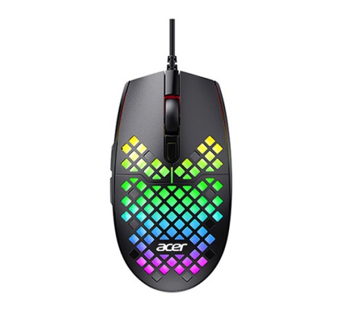 Мышь Acer OMW134 черный оптическая (3200dpi) USB (6but)