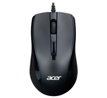 Мышь Acer OMW136 черный оптическая (1000dpi) USB (3but)