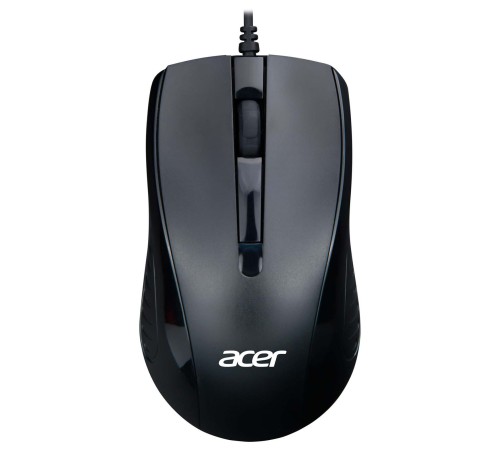 Мышь Acer OMW136 черный оптическая (1000dpi) USB (3but)
