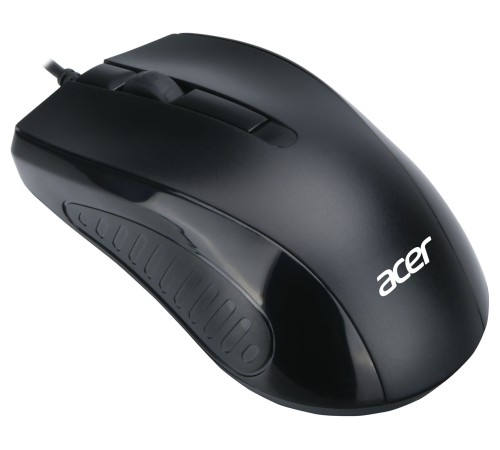 Мышь Acer OMW136 черный оптическая (1000dpi) USB (3but)