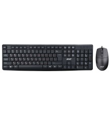 Клавиатура + мышь Acer OMW141 клав:черный мышь:черный USB