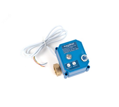 Кран шаровый 3/4'с электроприводом 12V