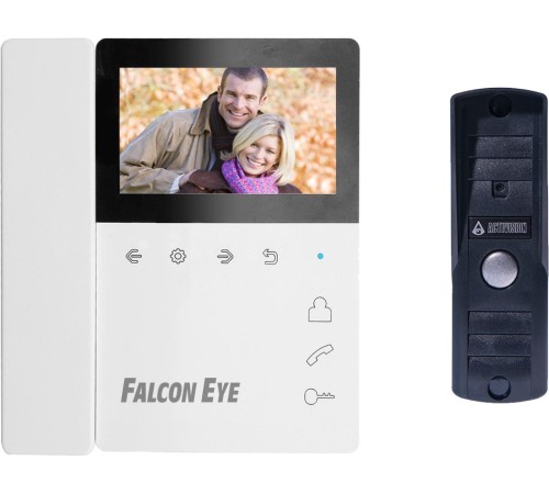 Видеодомофон Falcon Eye Lira + AVP-505 (PAL) Темно-Серый белый Видеодомофон Falcon Eye Lira + AVP-505 (PAL) Темно-Серый белый