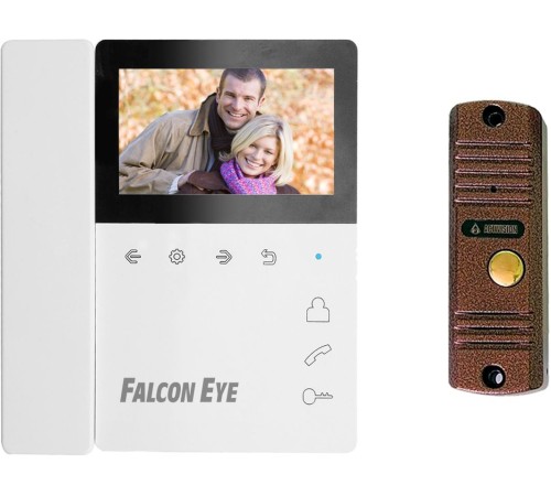 Видеодомофон Falcon Eye Lira + AVC-305 (PAL) Медь белый
